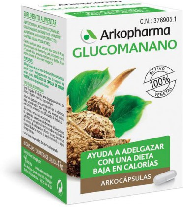 Arkopharma Arkocapsules Glucomannan 80 Capsules