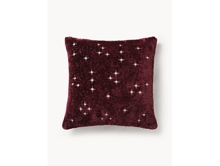 Housse de coussin brodée Helia