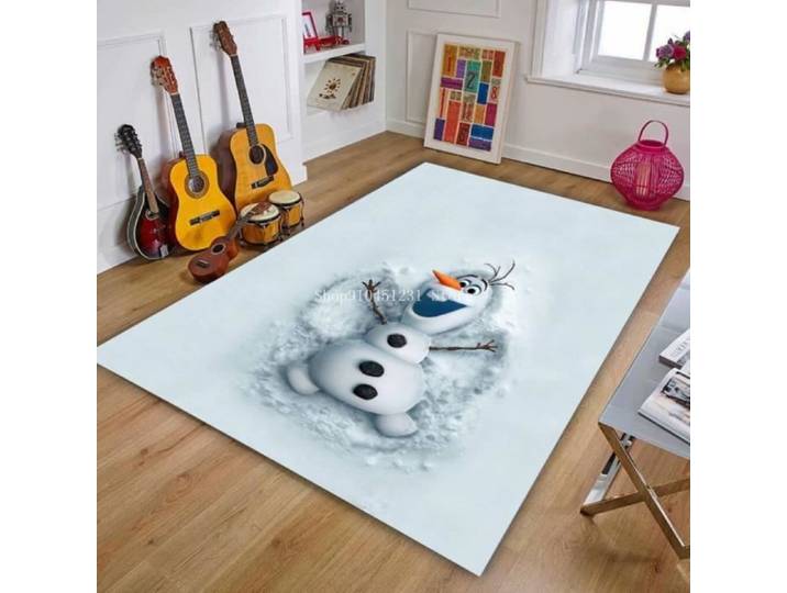 DSN-2960 Tapis Disney la belle et la bête pour salon chambre pour garçons et filles paillasson antidérapant Taille:150x200cm