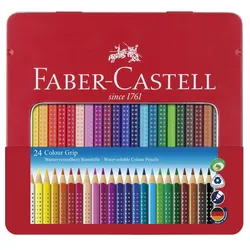 FABER-CASTELL Buntstifte Colour GRIP Mehrfarbig