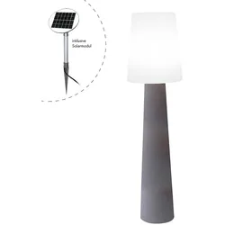 8 seasons design Solar LED-Stehleuchte No. 1, 160 cm, stone