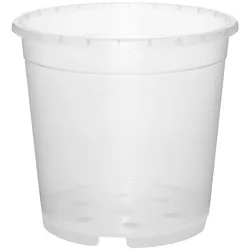 Geli 20x Orchideentopf Pflanzgefäß Container Blumen umtopfen Gärtnern ø12cm H11cm 12