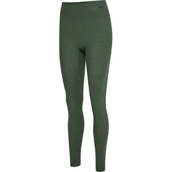 HUMMEL hmlMT FOCUS SEAMLESS HW TIGHTS climbing ivy XS