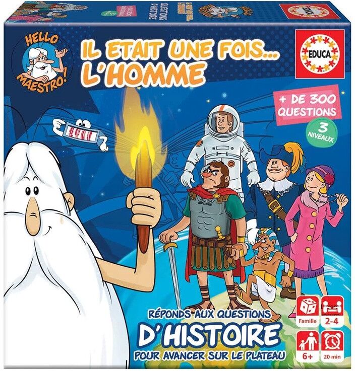 Mini jeu Il était une fois L'Homme - Educa