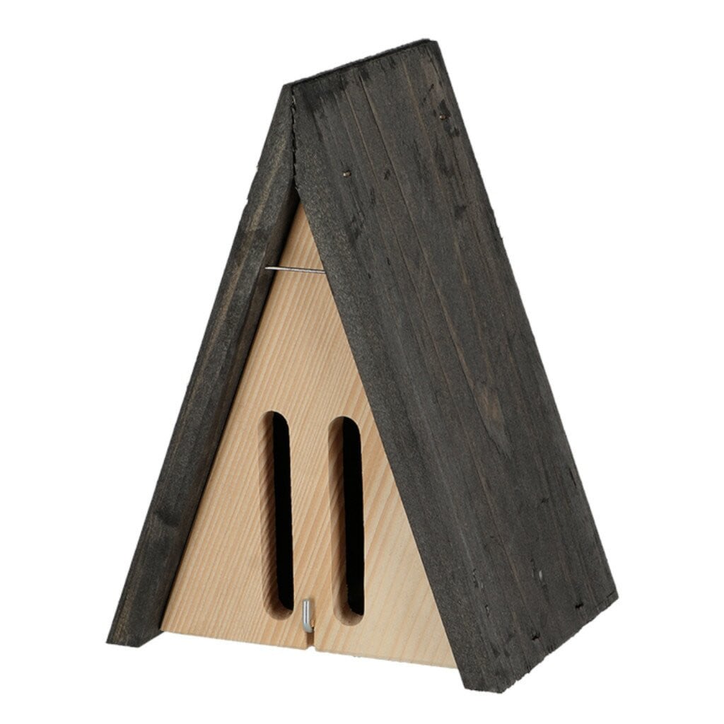 Esschert Design vlinderkast wigwam bruin van hout voor in de tuin