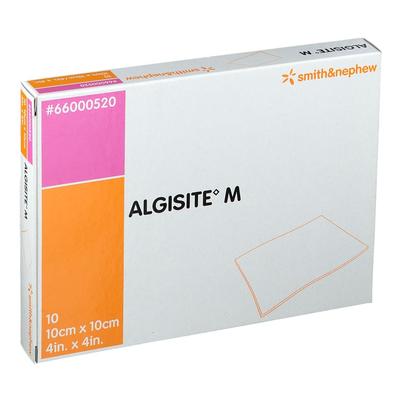 Algisite M Calciumalginat Wundaufl.10x10 cm ster. 10 St Kompressen