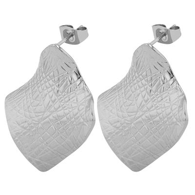 Paar Ohrhänger ADELIA´S "Ohrringe – Ohrstecker aus Edelstahl", Damen, Gr. Damen, Edelstahl, silber, Ohrringe, Eine schöne Geschenkidee für jeden Anlass
