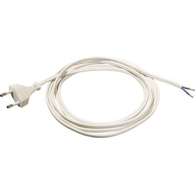 AS Schwabe 70651 Strom Anschlusskabel Weiß 3.00m