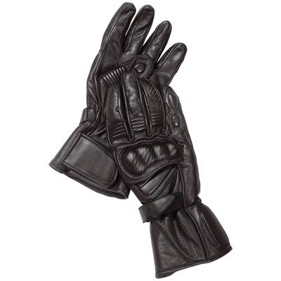 Motorradhandschuhe ROLEFF "Racewear" Gr. XXXL, schwarz, Handschuhe, 3XL, Obermaterial: 100% Rindsleder. Innenfutter: 100% Polyester, winddicht, wasserdicht