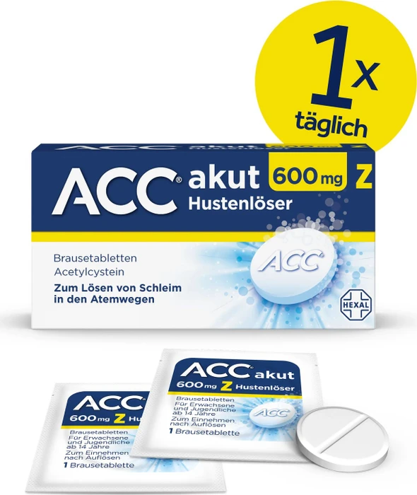 ACC akut 600 Z Hustenlöser Brausetabletten 10 St