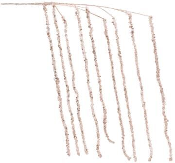 Melrose International Beaded Icicle Drop Spray (Set of 2)