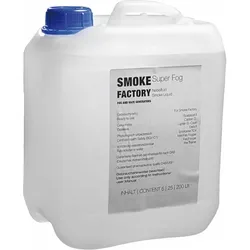 Smoke Factory Fluid Smoke Factory Super Fog Fluid 5L langanhaltendes Standart Fl... - Fluid