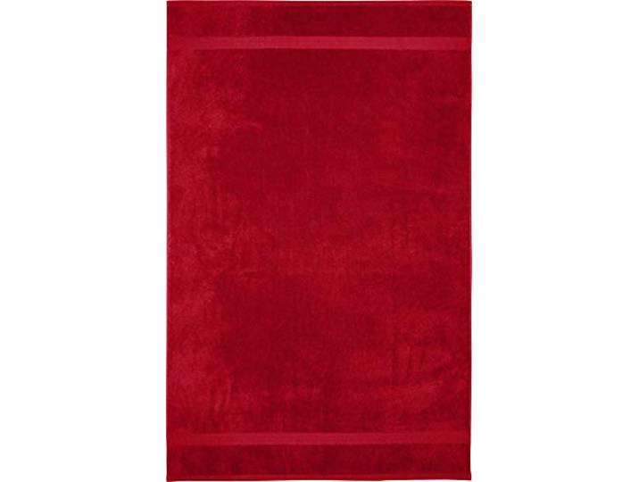 Erwin Müller Badetuch Friedrichshafen 100% Baumwolle rot Größe 100x150 cm - Premium-Qualität, unvergleichlich saugfähig, hautsympathisch, formstabil (weitere Farben)