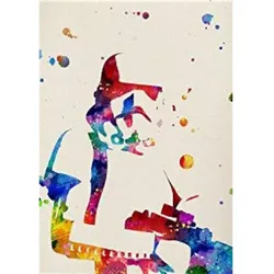 POSTER Stormtrooper Aquarell A4 Rahmenlos