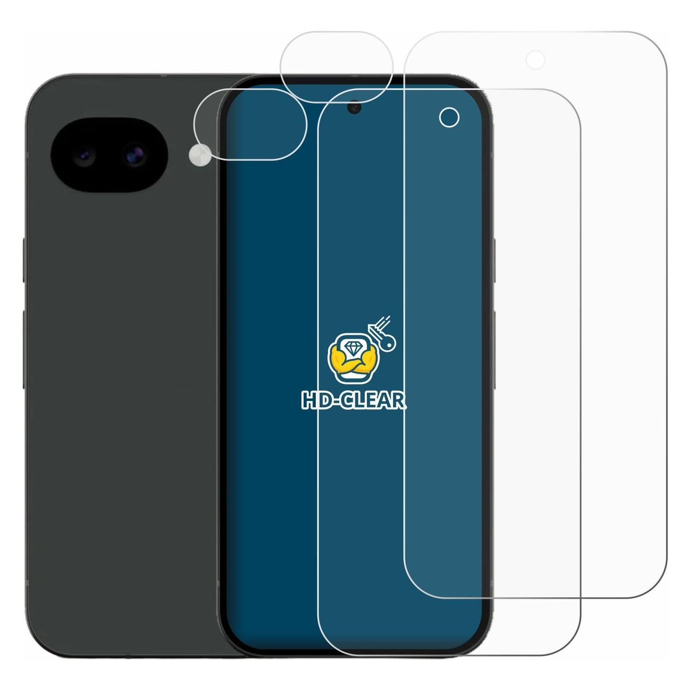 Brotect Schutzfolie für Google Pixel 10a (Display+Kamera) Displayschutz Displayschutzfolie Folie Klar (2 Stk., Google Pixel 10a) (1862348)