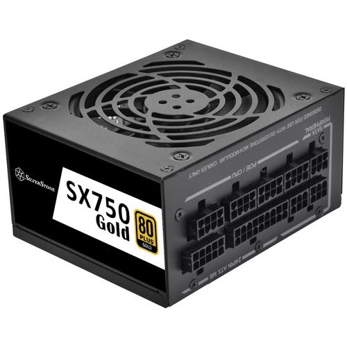 750 Watt Silverstone SX750-G Modular 80+ Gold