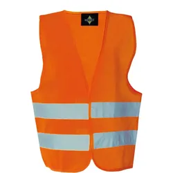 Korntex Kinder Warnweste Warnschutz für KW signal orange S (7-12 years)