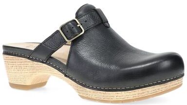 Women's Leandra Clog Black by Dansko in Black (Size 37 M)
