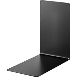 Soennecken Buchstütze 85x140x140mm Metall schwarz 2 Stück