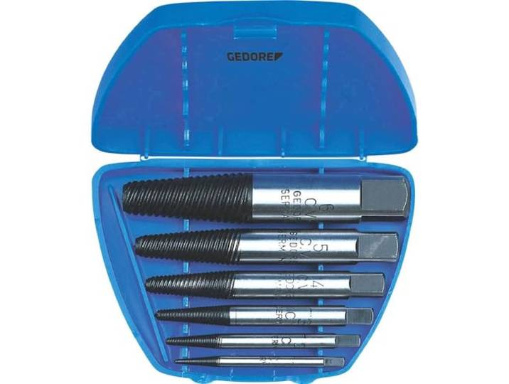 Jeu d'extracteurs de vis 8 pces M3-M45