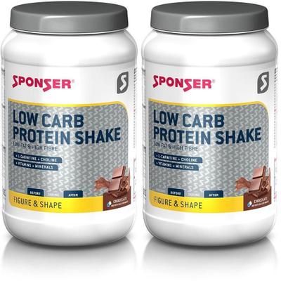 Sponser Protein Shake L-C Chocolate 2x 2x500 g Pulver