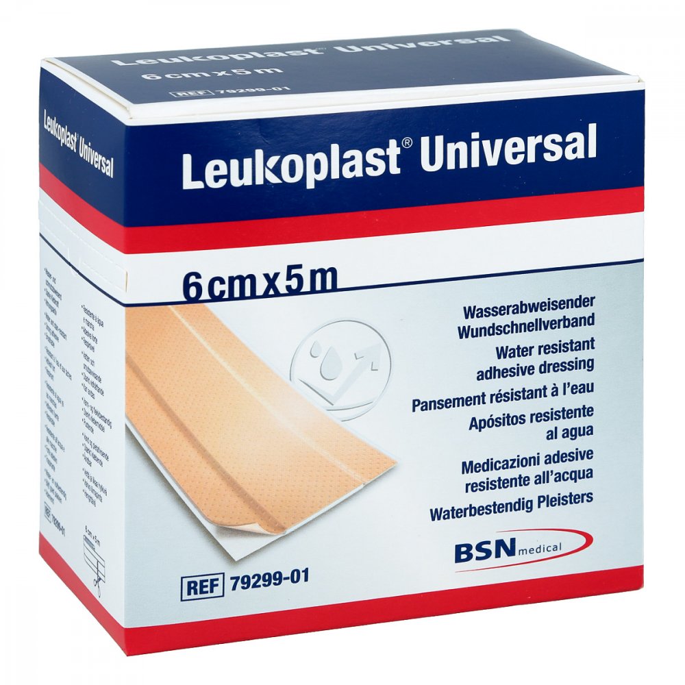 BSN medical GmbH Leukoplast Universal Pfl.wasserabw.6 cmx5 m Rolle 13838319