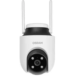 Osram SMART+ WIFI OUTDOOR CAMERA 360 White (2560 x 1440 Pixels), Netzwerkkamera, Weiss
