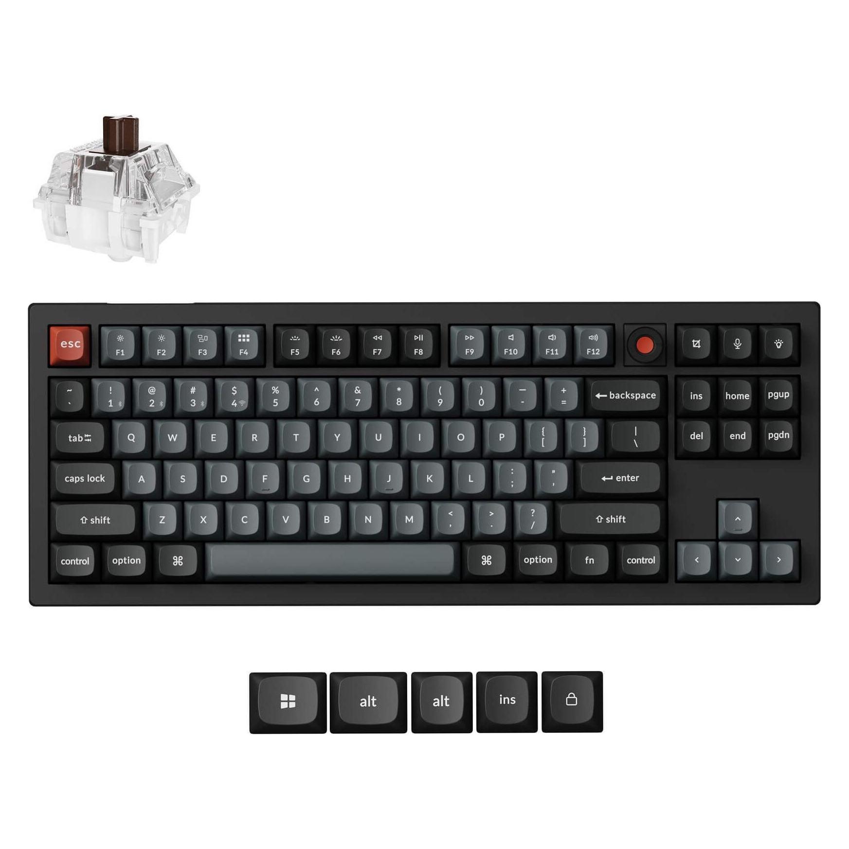 Keychron V3 8K (US, Kabelgebunden) (V3W-D3)