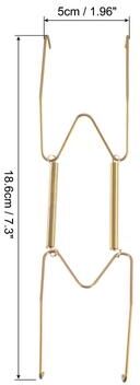 Unique Stainless Steel Invisible Wall Plate Hangers with Hooks
