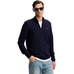 J. LINDEBERG Pullover Kiyan Quarter Zip, navy