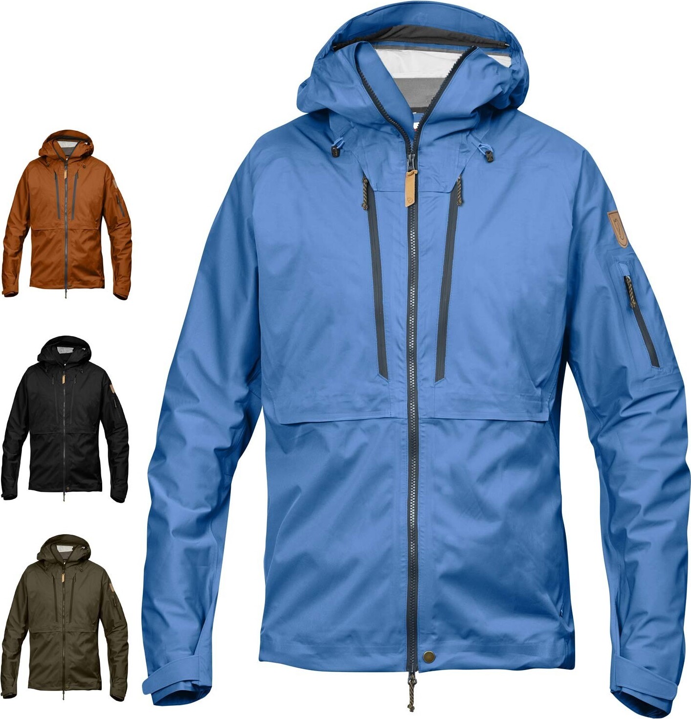 Fjällräven Damen Outdoorjacke Keb Eco-Shell Jacket Damen 79671 Schwarz XXS