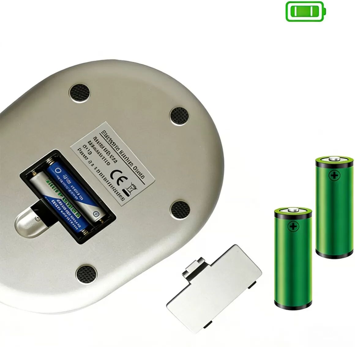INF 3kg Digitale Küchenwaage kompatibel mit, 0,1g Präzision, Tara & Einheitenumrechnung, Hintergrundbeleuchtetes LCD,
