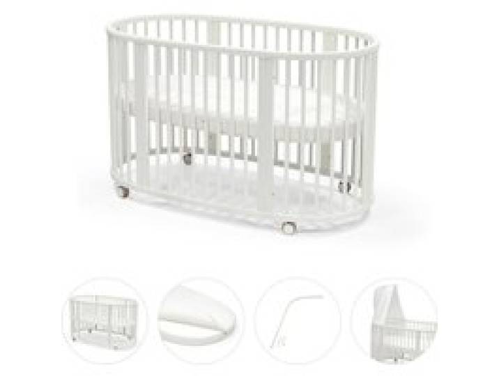 Bundle Sleepi inkl. Matratze und Spannbetttuch, Himmelstange und Himmell