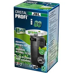 2x JBL Aquaristik und Terraristik Aquarium-Innenfilter JBL CristalProfi i80 greenline (110 l, Innenfilter, Süsswasser), Aquarium Filter