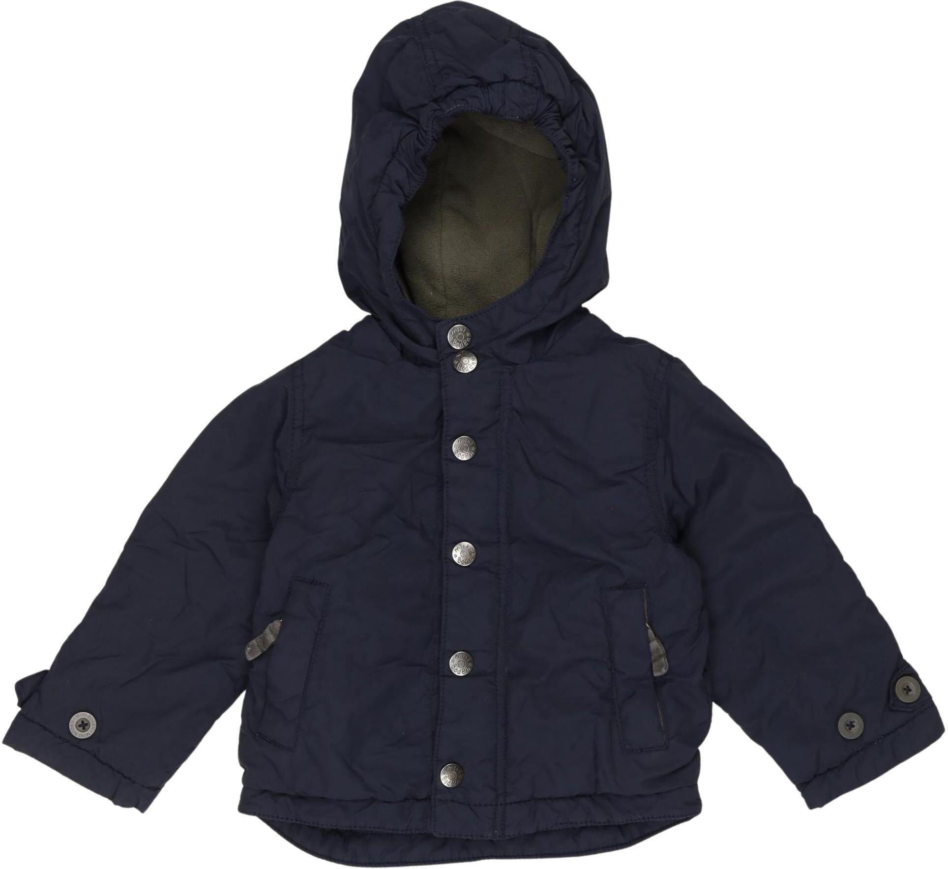 Mini Boden Jungen Jacke oder Mantel, Marineblau, Gr. EU 92, Synthetik - Second Hand