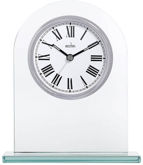 Acctim Adelaide Mantel Clock Silver