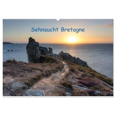 Sehnsucht Bretagne (Wandkalender 2027 DIN A2 quer), CALVENDO Monatskalender