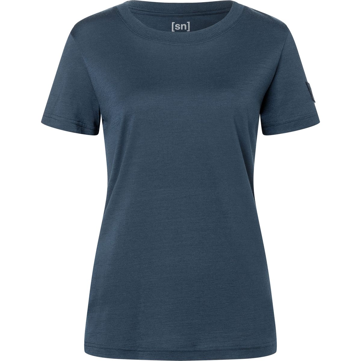 Super.Natural W Casual RIB BIO J Tee blueberry (W01) XL SNW024610W01XL