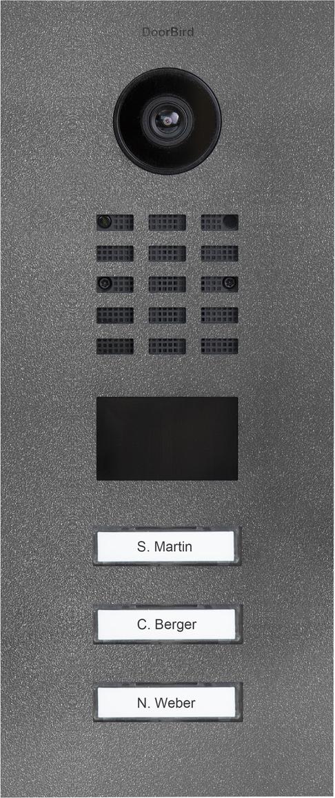 DoorBird D2103V IP Telefon Edelstahl V4A DB 703