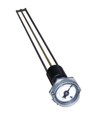 Füllstandsanzeige für Bauer Kraftstoff-Tanks MT 450 und MT 600, Tauchtiefe 635 mm, Anschlussgewinde 1 1/2"