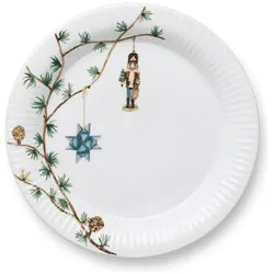 Kähler Hammershoi Jul Weihnachtsteller, Teller, Weiss