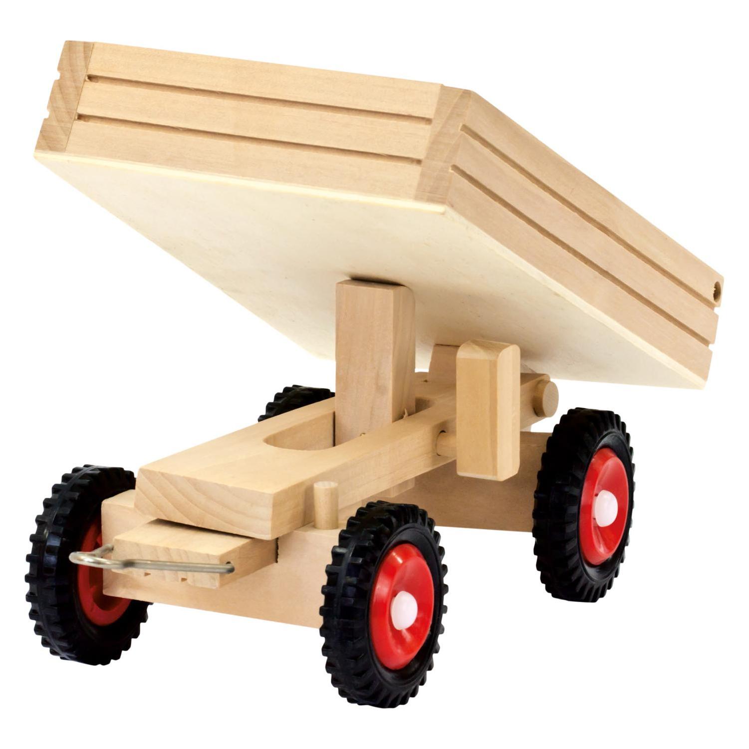 Bino Traktor mit ABC-Anhänger (82077)