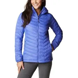 COLUMBIA Damen Jacke Powder Pass Hooded Jacket, Größe XS in Lila Lila