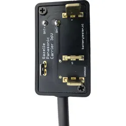 Batterytester Kabelsatz für Gazelle Rear Carrier Gazelle Panasonic Gepäckträger ...