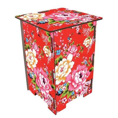 Werkhaus Photo-Hocker Blumen
