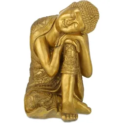 Relaxdays, Deko Figuren + Skulpturen, Buddha-Figur