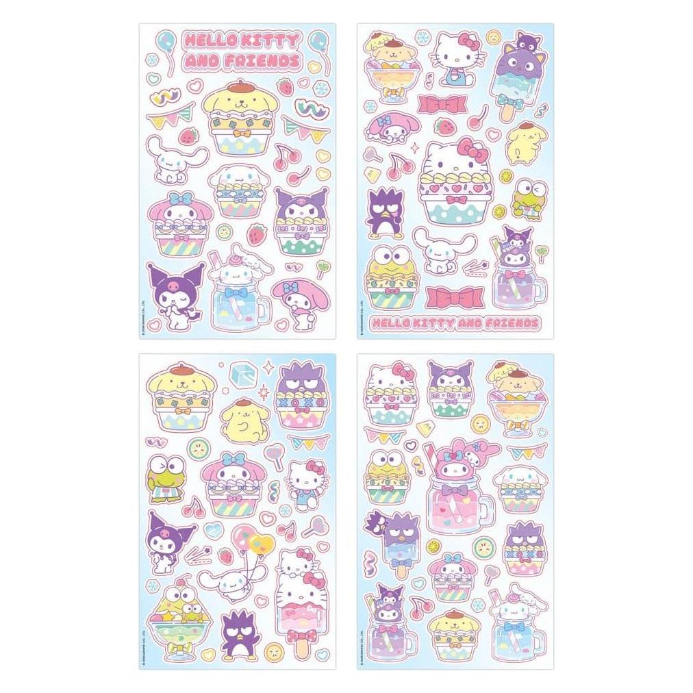 Sakami Sanrio stickers Hello Kitty & Friends 03 Cupcake (8 Sticker) (SAKA70521)