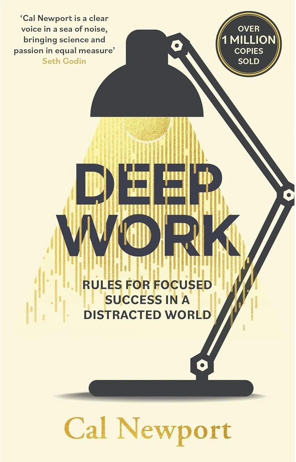 Piatkus Deep Work by Cal Newport - Paperback - Rules for Focused Success in a Distracted World - Productivity & Focus Non Fiction Book
