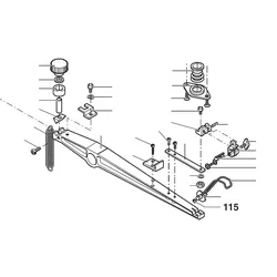 PROXXON 27090-115 Sechskantmutter für Dekupiersäge DSH/E 27090