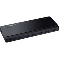 7-Port-USB-3.0-Hub (UH700), USB-Hub schwarz, inkl. Netzadapter